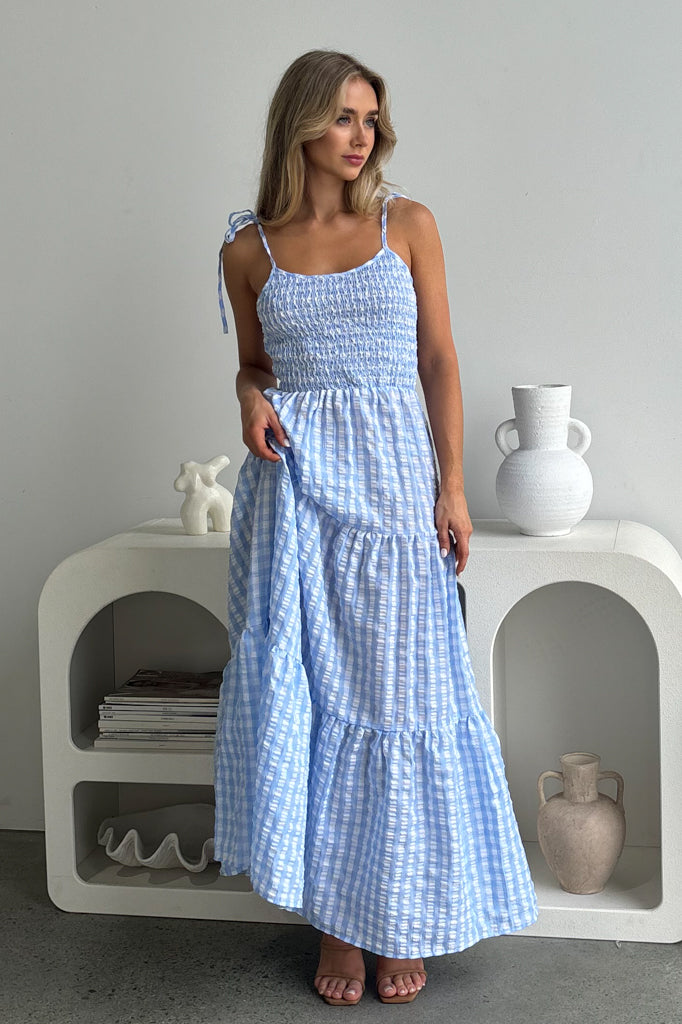 Madison Gingham Dress