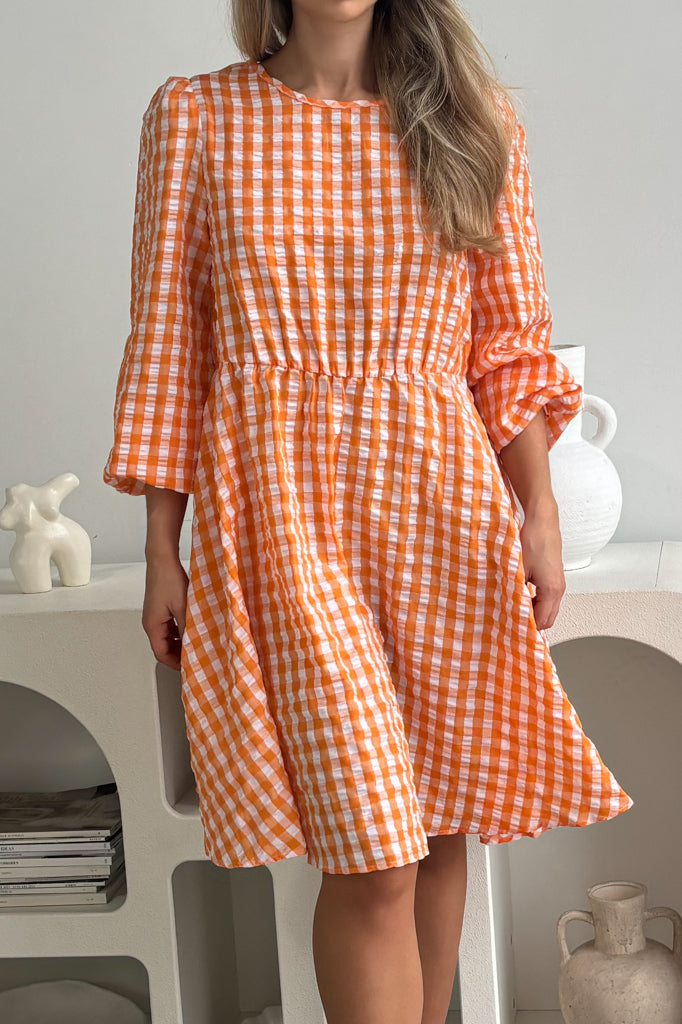 May Gingham Dress