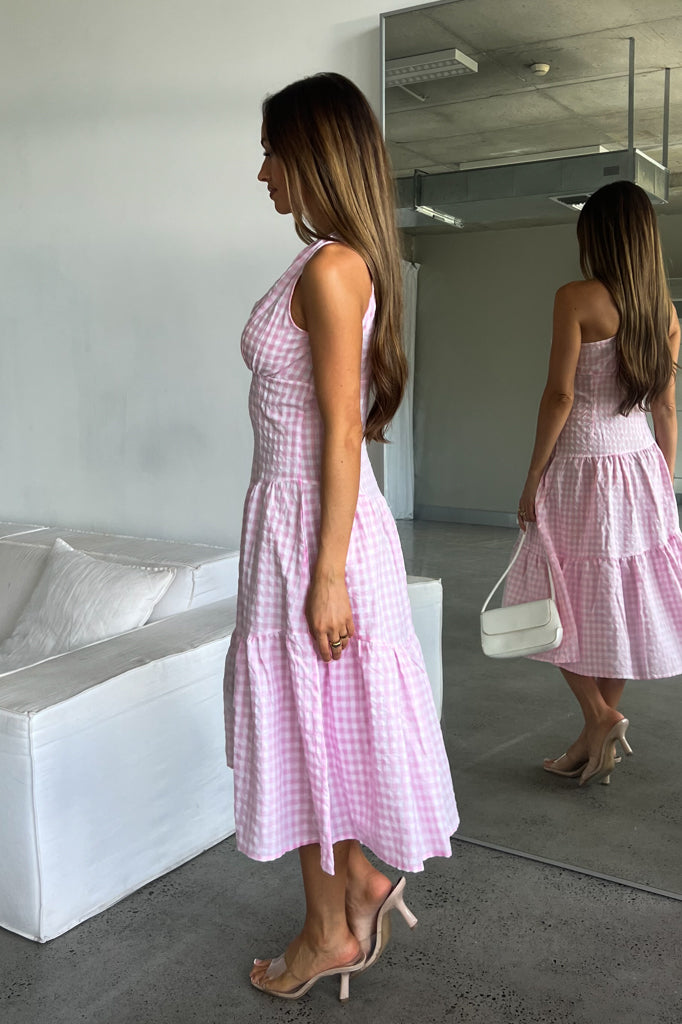Sasha Gingham Dress