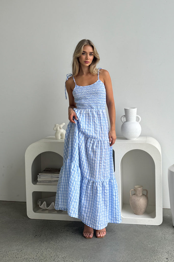 Madison Gingham Dress