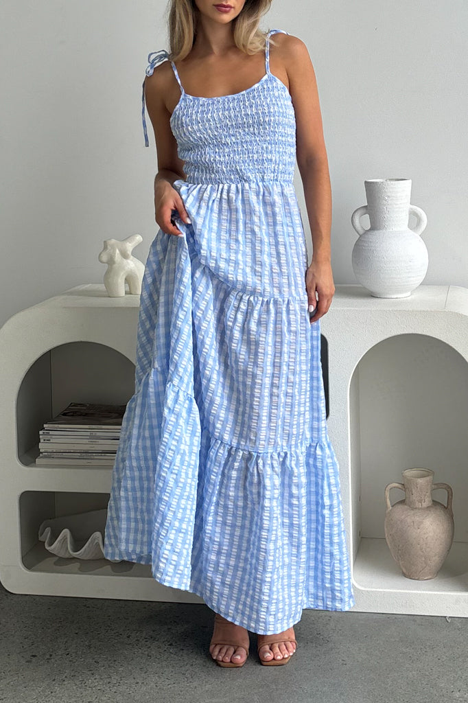 Madison Gingham Dress