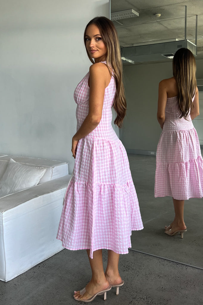 Sasha Gingham Dress