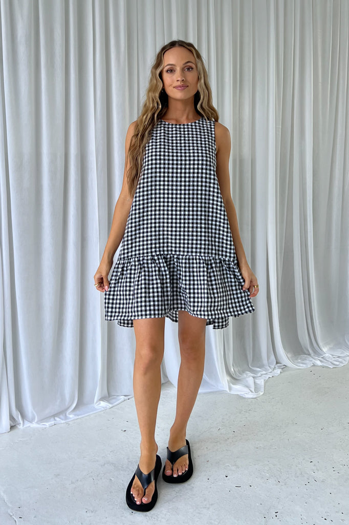 Mina Gingham Dress – Amorini