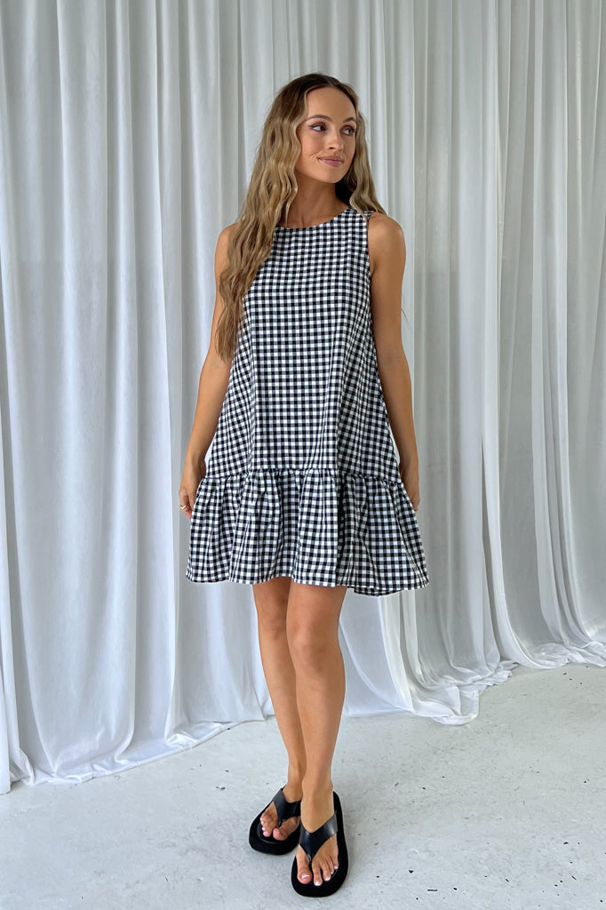 Mina Gingham Dress