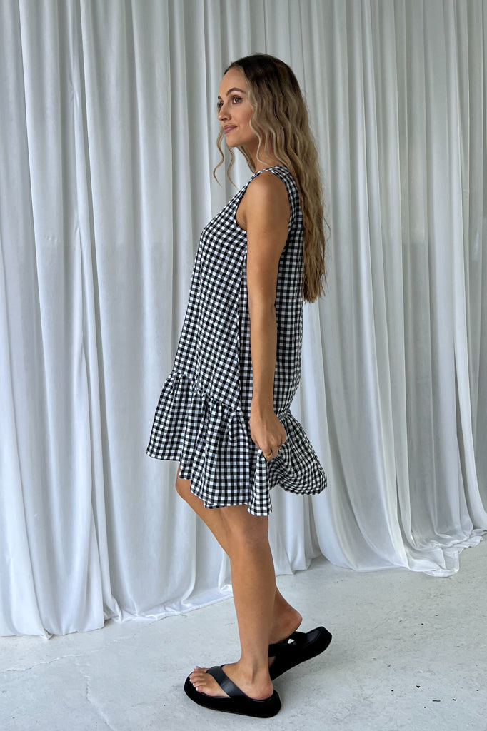 Mina Gingham Dress – Amorini